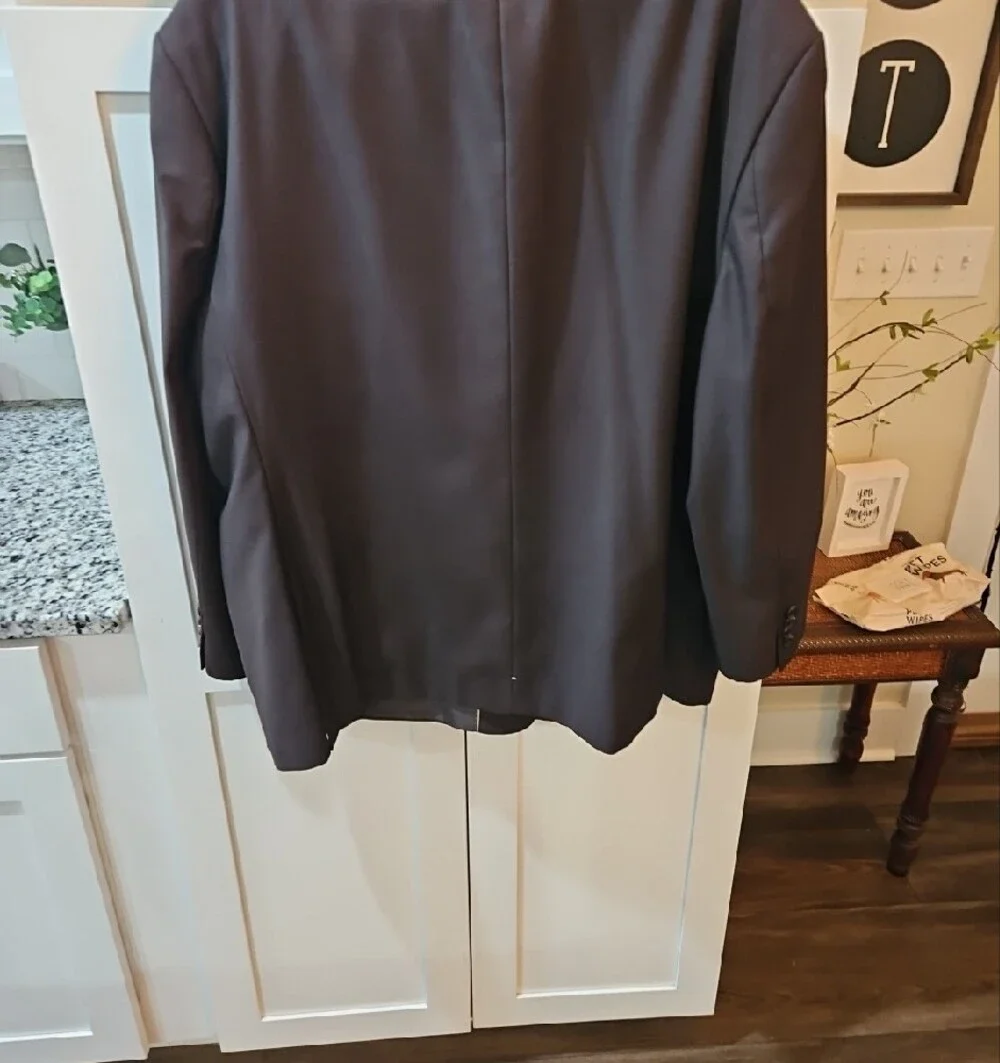 Men's Brown Blazer - Classic Tailored Jacket 56 R